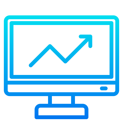 Computer monitor icône
