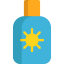 Sun cream ícono 64x64