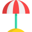 Sun umbrella ícono 64x64
