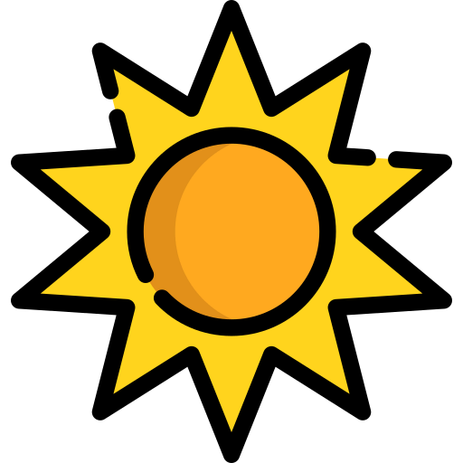 Sun icon