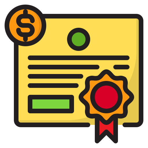 Certificate icon