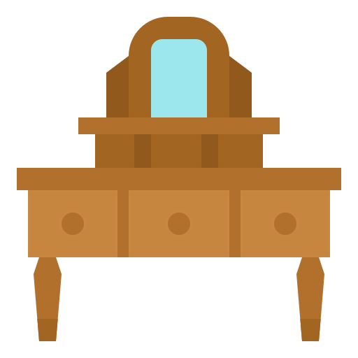 Dressing table icon