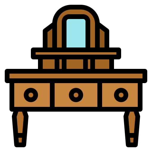 Dressing table icon
