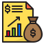 Bar graph icon 64x64