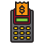 Credit card machine icon 64x64