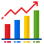 Bar graph Ikona 64x64
