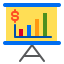 Bar chart Ikona 64x64