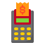 Credit card machine icon 64x64