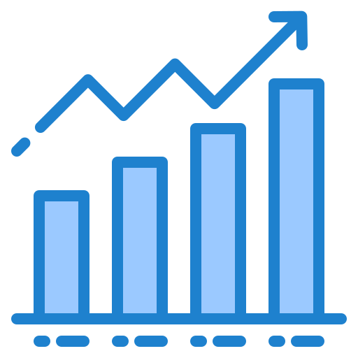 Bar graph icon