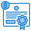 Certificate icon 64x64