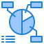 Pie chart icon 64x64