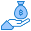 Money bag icon 64x64