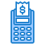 Credit card machine icon 64x64