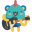 Guitar player アイコン 64x64