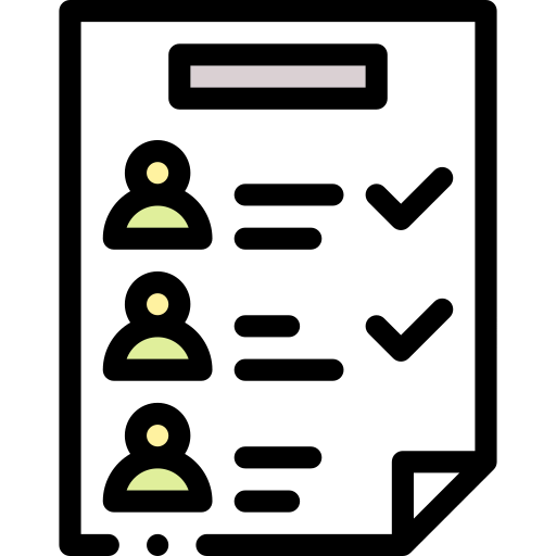 Guest list icon