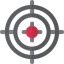 Circular target icon 64x64