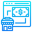 Online shopping icon 64x64