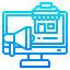 Online shop icon 64x64