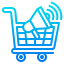 Shopping cart icon 64x64