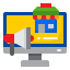 Online shop ícono 64x64