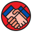 No handshake Symbol 64x64
