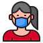 Face mask icon 64x64