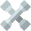 Cross wrench icon 64x64
