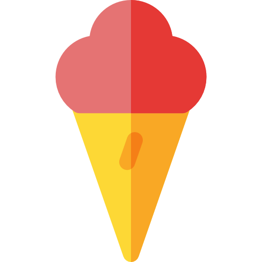 Ice cream cornet アイコン