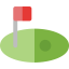 Golf green ícono 64x64
