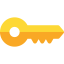 Door key ícone 64x64