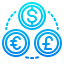 Money exchange icon 64x64
