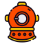 Diving helmet icon 64x64