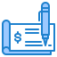 Cheque icon 64x64