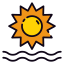 Sun icon 64x64