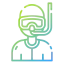 Scuba diver 图标 64x64