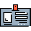 Id card icon 64x64