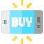 Mobile shopping ícono 64x64
