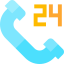 24 hours アイコン 64x64