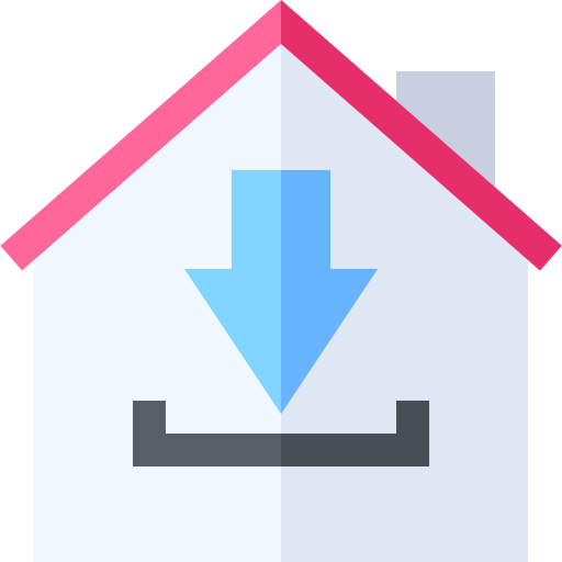 Working at home icon