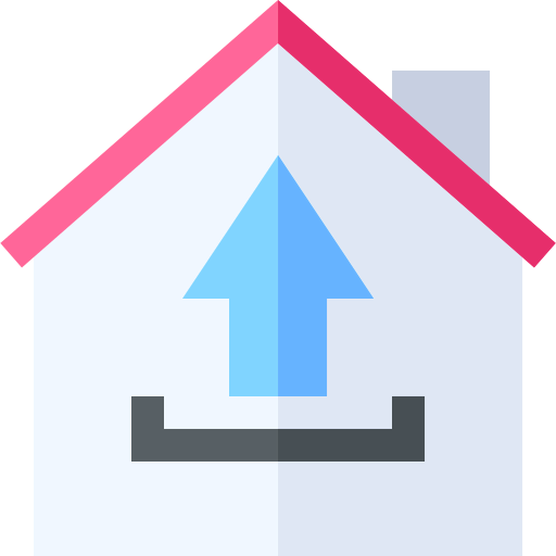 Working at home icon