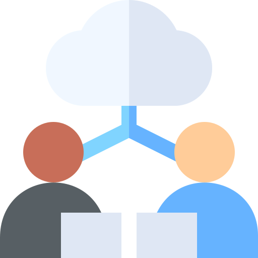 Cloud computing icon