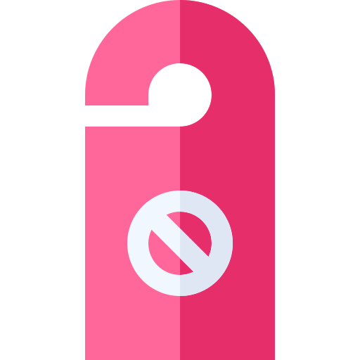 Do not disturb sign アイコン