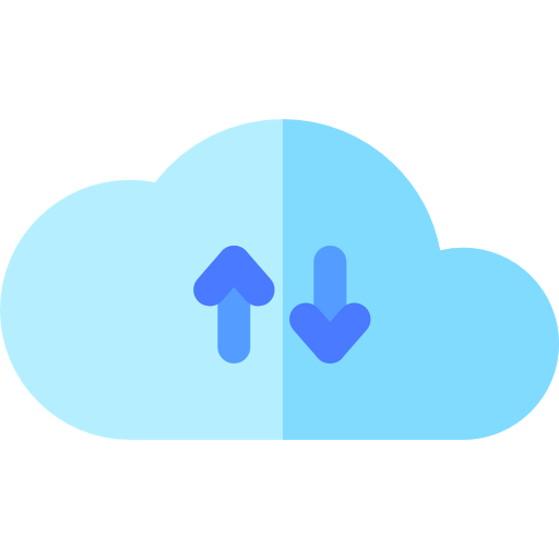 Cloud computing icon