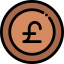 Pound sterling icon 64x64