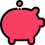 Piggy bank icon 64x64
