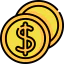Монеты иконка 64x64