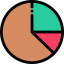 Pie chart icon 64x64