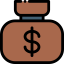 Money bag icon 64x64