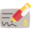 Cheque icon 64x64