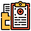 Medical report icon 64x64